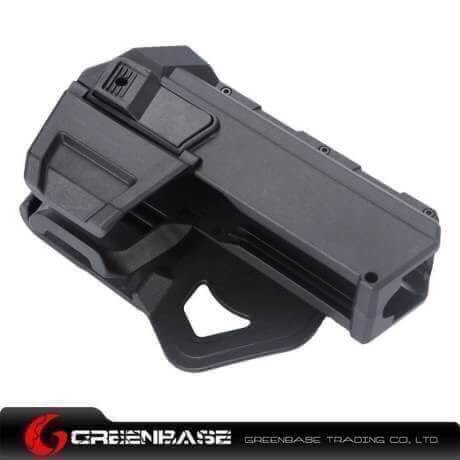 New.สินค้ามาใหม่ ซองปืนสั้น GLOCK ARMY FORCE Tactical Movable Holster for Marui/WE Glock Pistol for G17/G18/G19 Pistol สีดำ / สีทราย ราคาพิเศษ