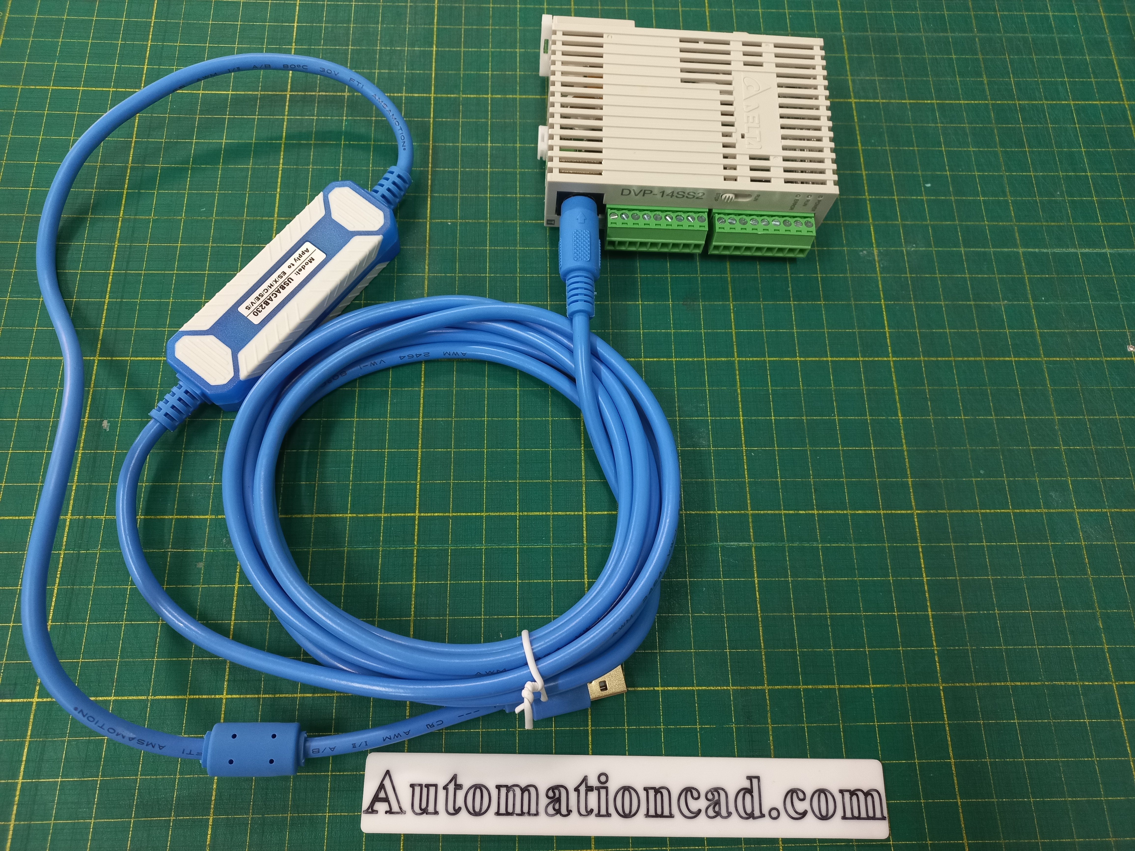 สายดาวน์โหลด PLC DELTA เดลต้า DVP Series USB-ACAB230 Download cable