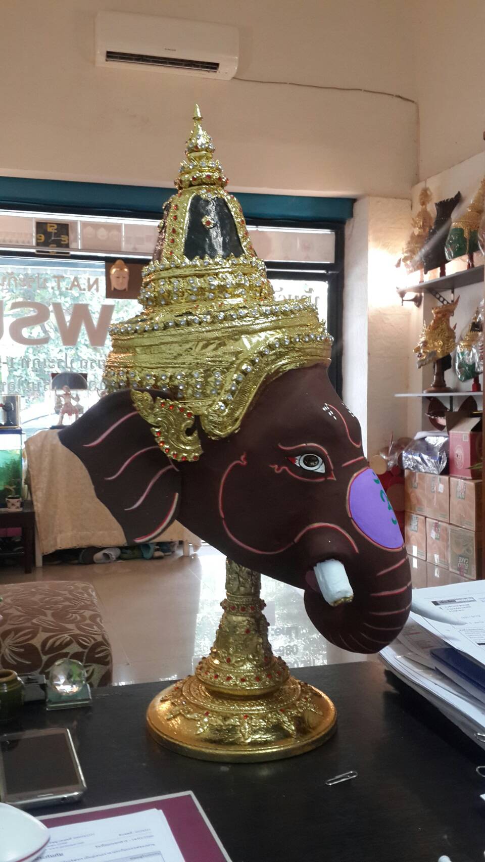 พิฆเนศ ขนาดครอบ