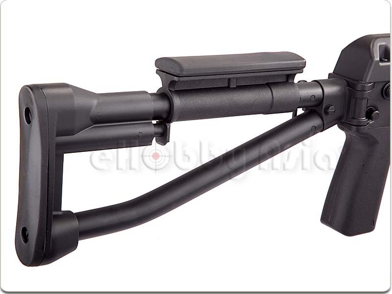 New.A&K SVD-S Dragunov (AEG) สีดำ สไนเปอร์ไฟฟ้า พับพานท้ายได้ 420fps ราคาพิเศษ