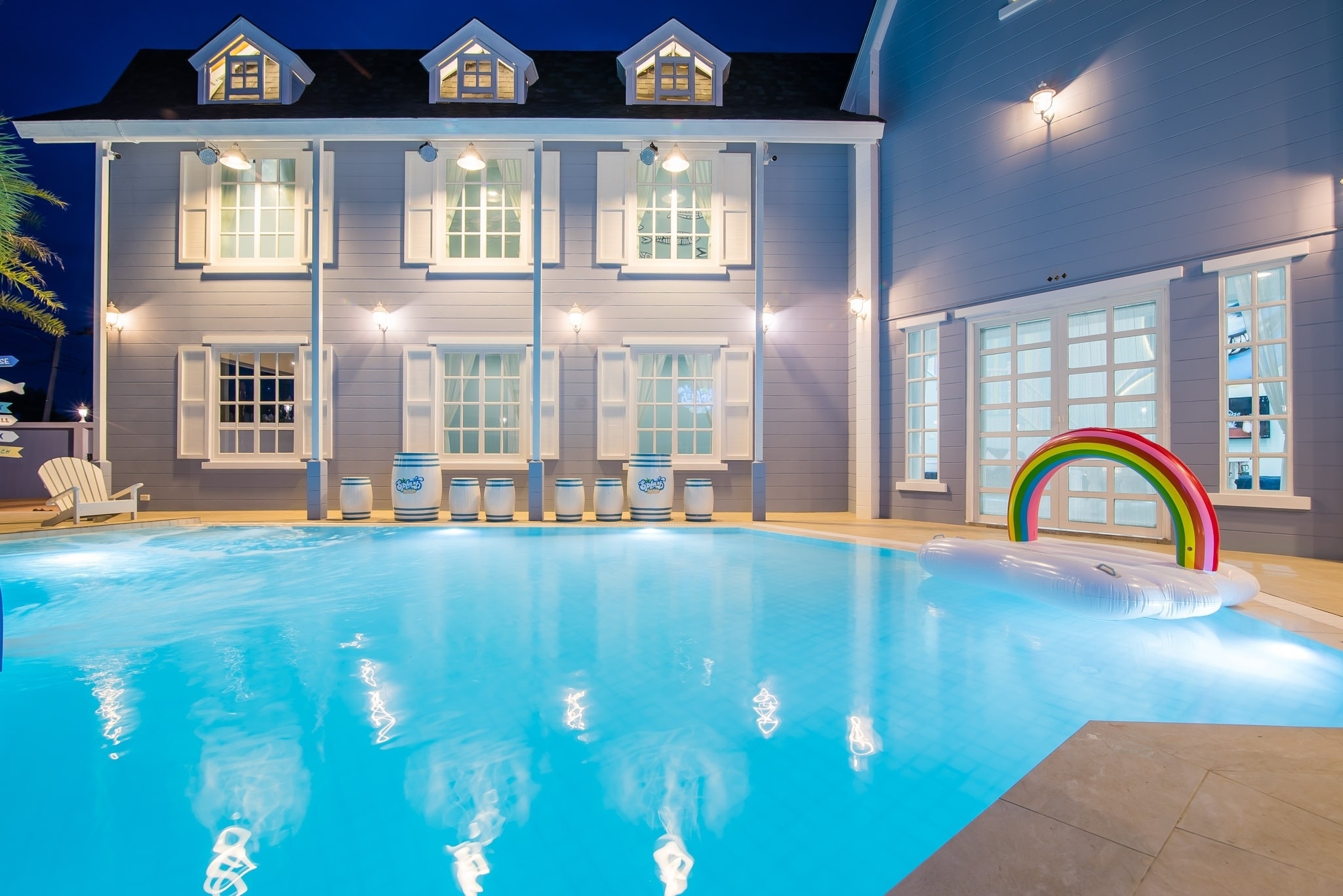 HR7005 บ้านพักชะอำ บ้านพาสเทล