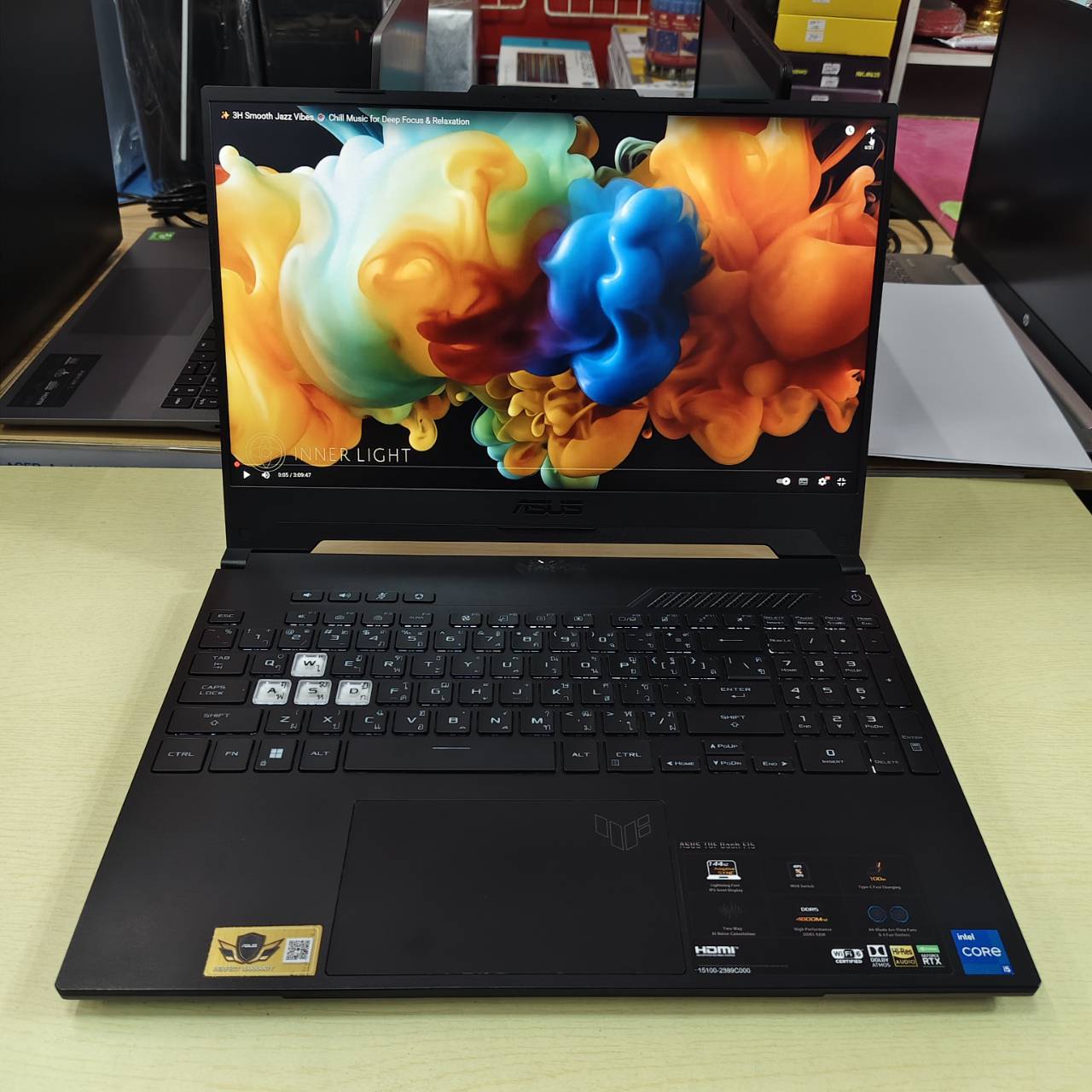 ASUS TUF DASH F15 FX517ZC-HN005W สภาพเครื่อง 90%