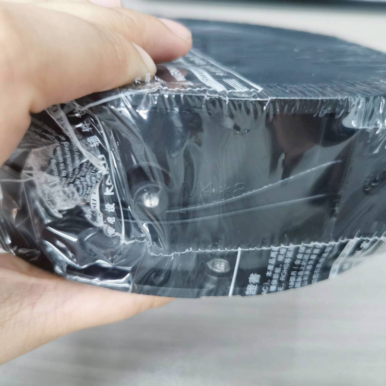 พัดลมระบายอากาศ KAKU ขนาด 6 นิ้ว 220VAC ลูกปืนแบบ Sleeve - KA1725HA2 Cable