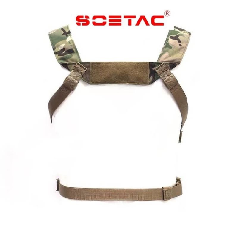 ✴✴ D3 Chest Rig ✴✴ - ผลิตจากผ้า Cordura 500D กันน้ำ - น้ำหนักเบา เพียง 0.45 kg ใส่สบาย - มีช่องใส่แม็กกาซีนปืน M4/M16 ได้มากถึง 4 ช่อง - มีช่องใส่ แม็กกาซีนปืนสั้น/ไฟฉาย ได้ 2 ช่อง - มีกระเป๋าเอนกประสงค์ 3 ช่อง - Quick Release