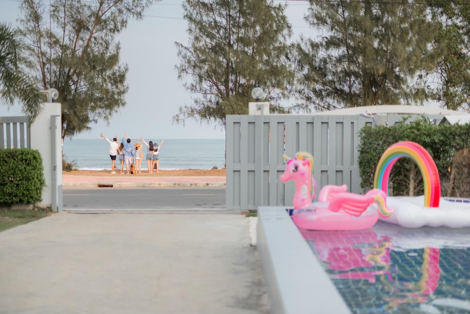 HR15046 บ้านพักติดทะเล The Sandy Beach Villa