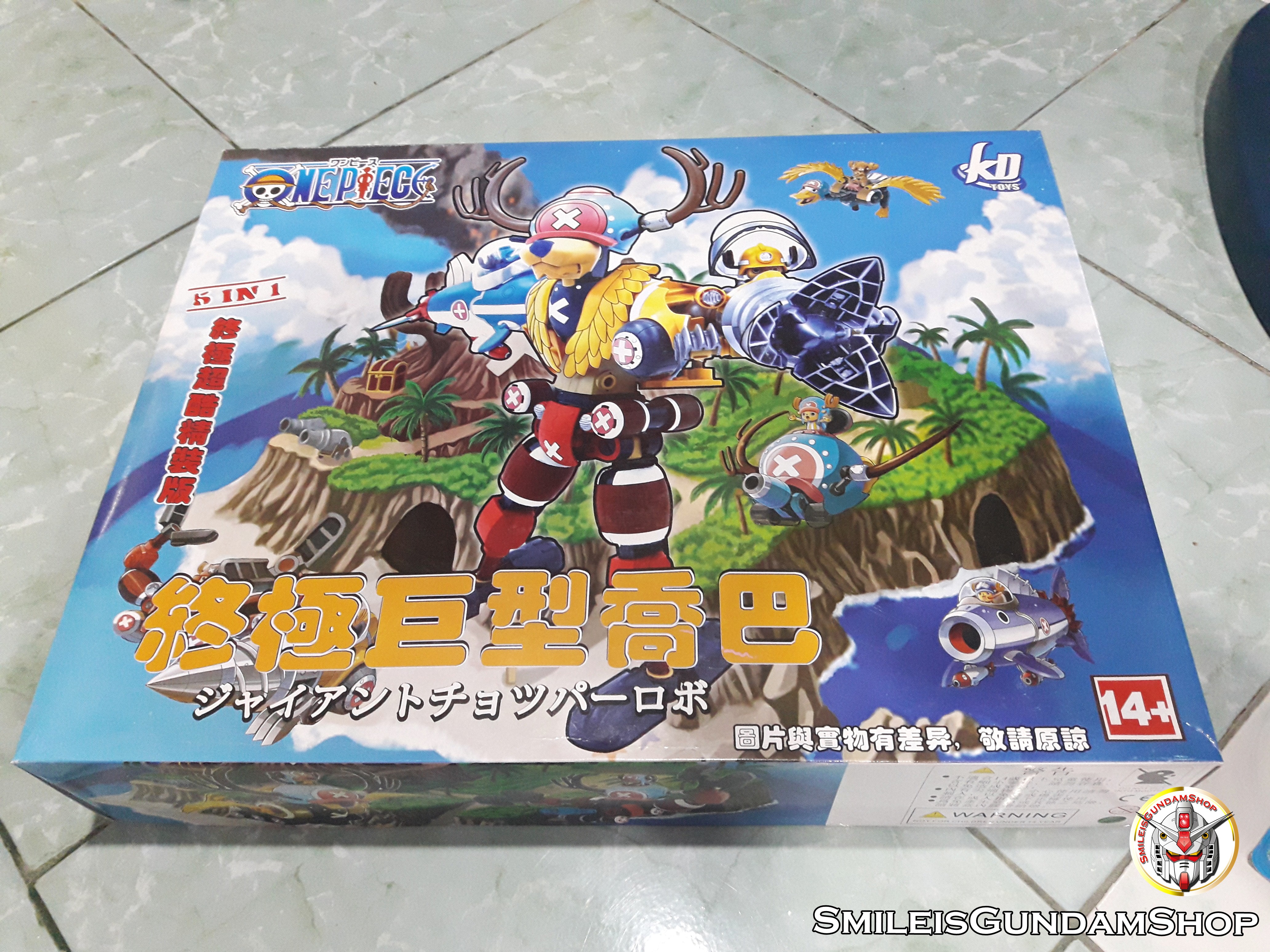 ONE PIECE CHOPPER ROBO 5 ( 5 IN 1 SET)(โมจีนKD)