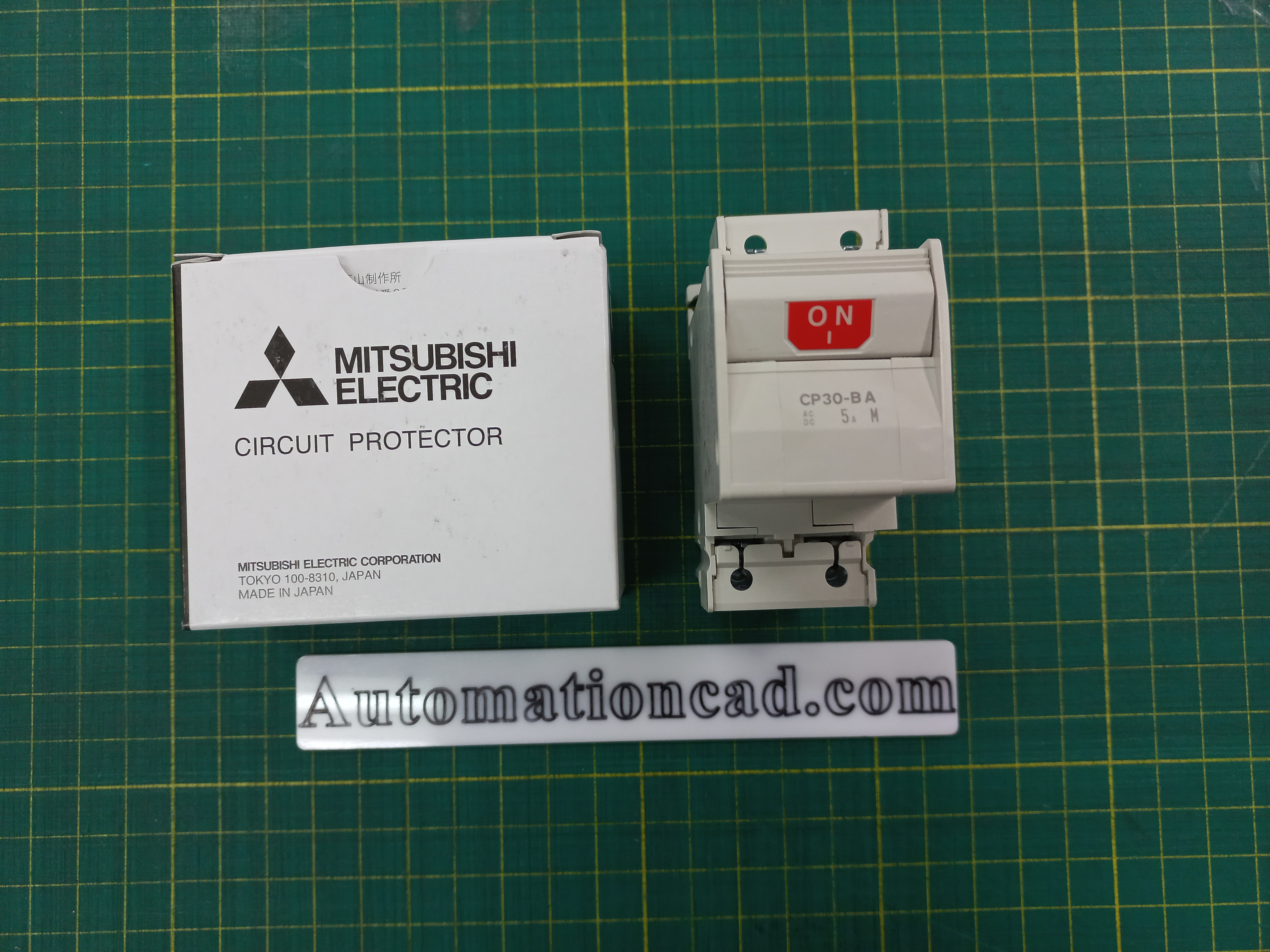 CP30-BA เบรคเกอร์ มิตซูบิชิ Circuit Protector MITSUBISHI 2POLE 1-M 5A เบรกเกอร์ป้องกันวงจรควบคุม