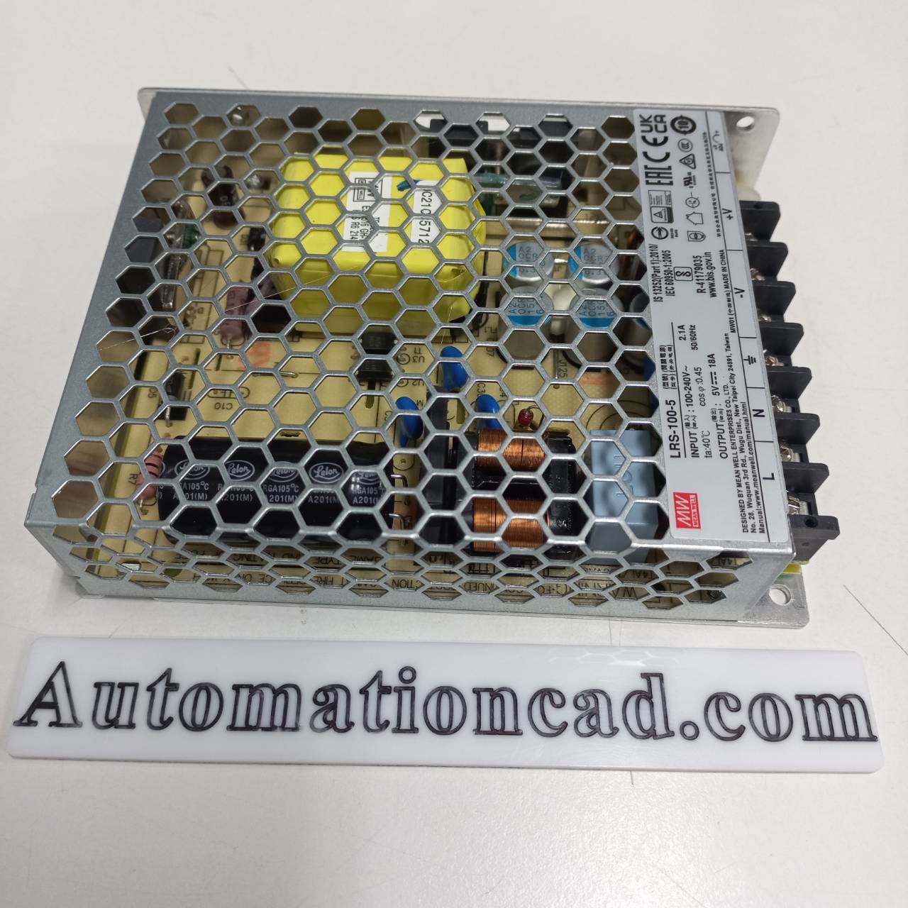 POWER SUPPLY 5VDC 100W MEANWELL พาวเวอร์ซัพพลาย 18A 5VDC