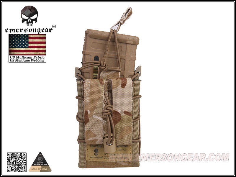 เพ้าแม็คกระซีนปืนยาว+ปืนสั้น ยี่ห้อ Emerson มี3สีให้เลือก #สีมัลติแคมดำ #สีมัลติแคมทราย #สีทัลติแคมเขียว ราคา 950 บาท