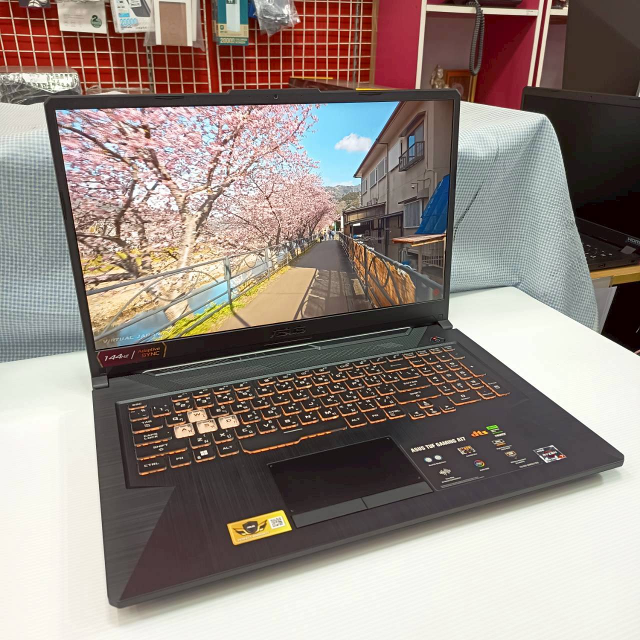 ASUS TUF GAMING A17 FA706NFR-HX016W สภาพเครื่อง 85% ประกันศูนย์ 29/03/2027