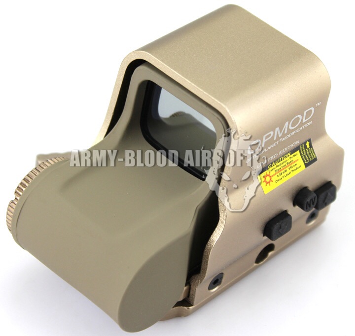 EOTech HWS XPS3-2 Holographic Red Green Reflex Dot Sight with QD Mount Side Button (TAN)