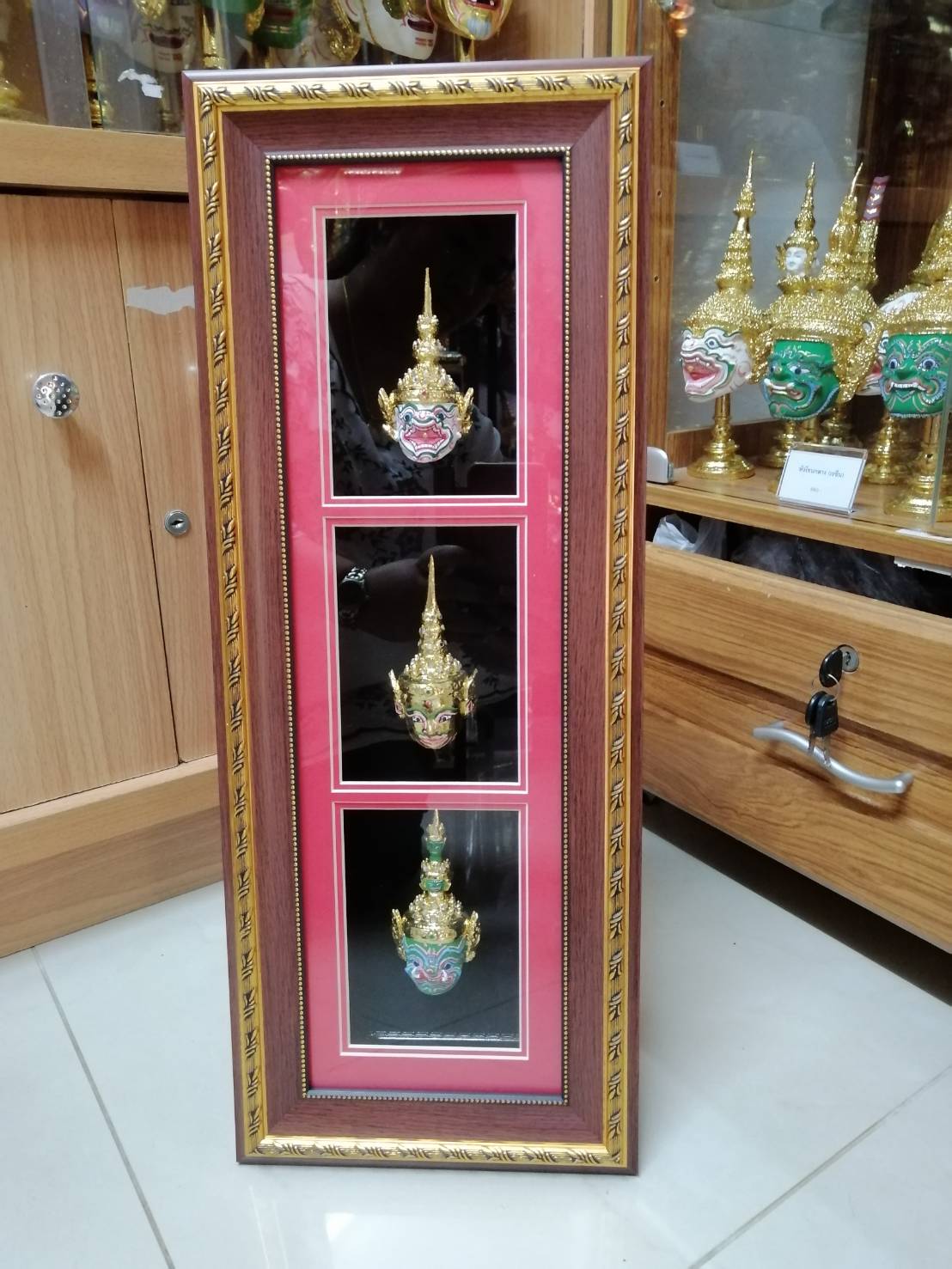 กรอบรูปหัวโขนจิ๋ว