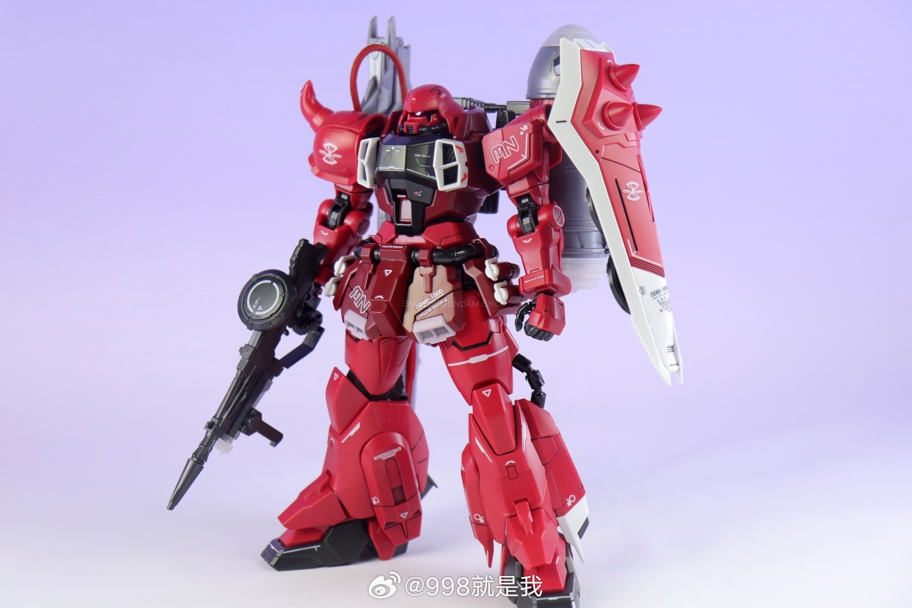MG 1/100 Cannon Red Zaku[2001CT][Huanying]