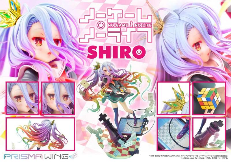 เปิดจอง : Prisma Wing No Game No Life Shiro 1/7 Scale Pre-Painted Figure