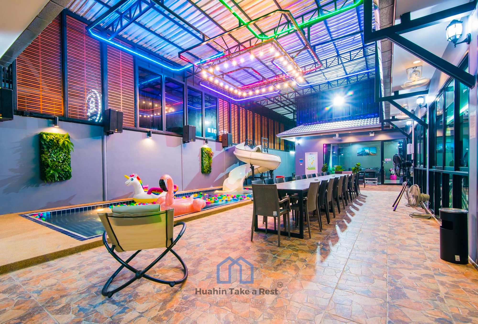 HR6017 บ้านพักชะอำ บ้านพีพี พูลปาร์ตี้