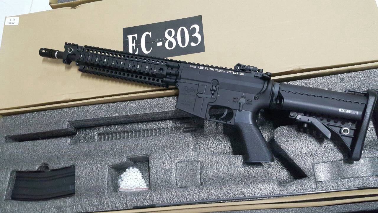 New.ปืนยาว M4 E&C 803 บอดี้เหล็ก ราคาพิเศษ
