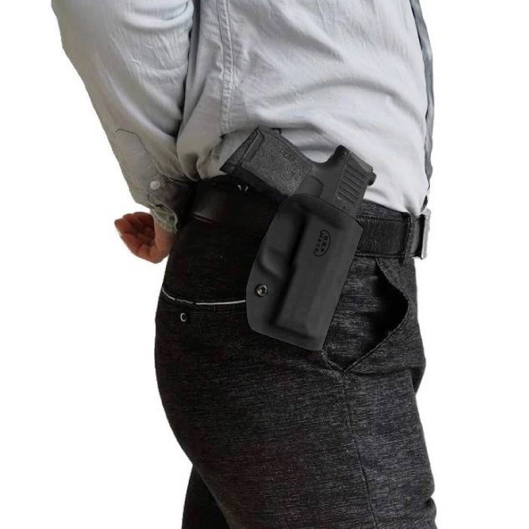 New.ซองพกนอก KYDEX ( OWB ) รุ่น Sig Sauer P365 (KO850) ดำ ขวา