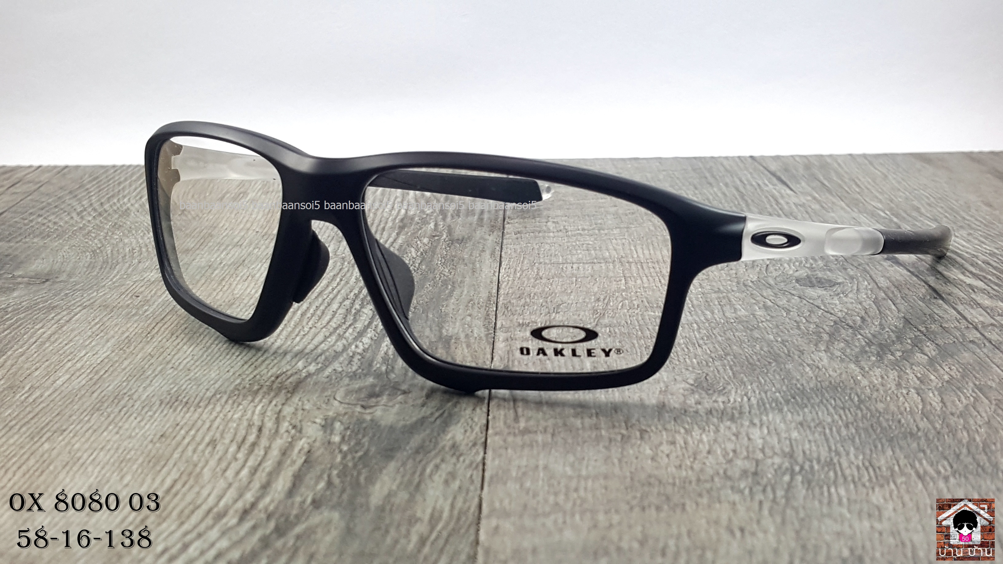 OAKLEY OX8080-03 CROSSLINK ZERO (ASIA FIT) โปรโมชั่น กรอบแว่นตาพร้อมเลนส์ HOYA ราคา 4,100 บาท