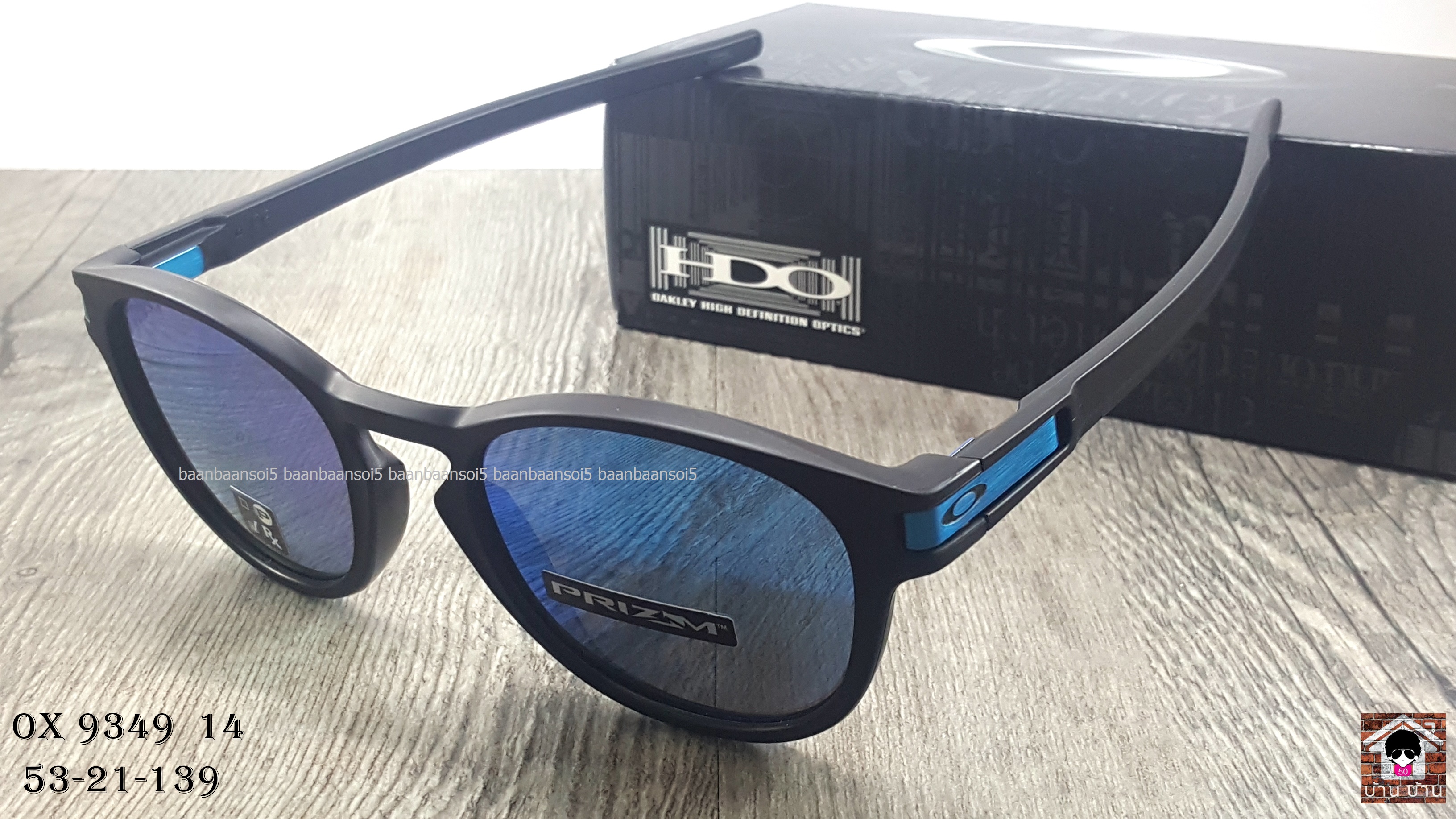 OAKLEY OO9349-14 LATCH (ASIA FIT) Matte Black/Prizm Black Iridium โปรโมชั่น ราคา 4,000 บาท