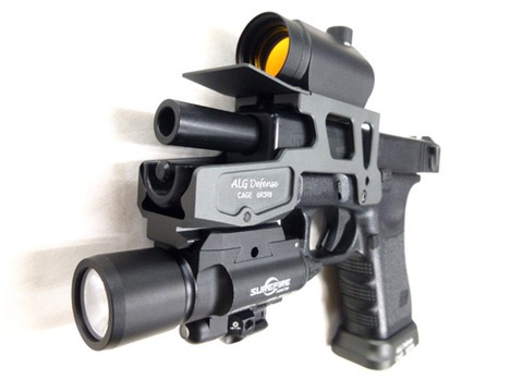 ราง/บ่อแม๊ก ALG Defense สำหรับปืนสั้น GLOCK 17 / 18C