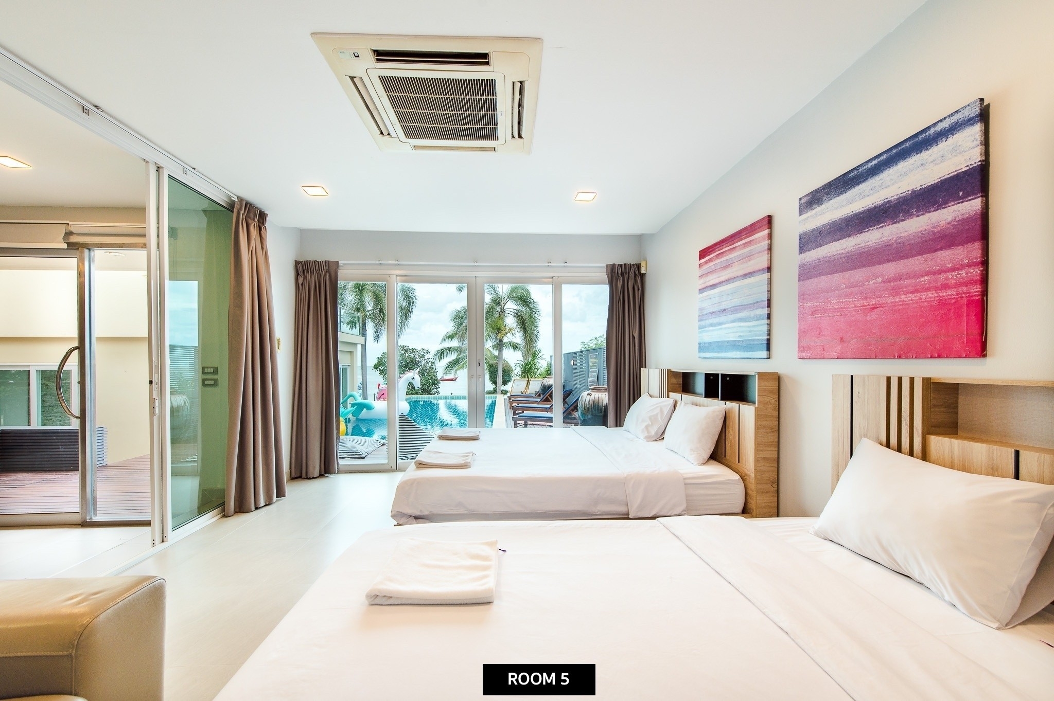 HR15006 บ้านพักหัวหิน บ้านซีไซด์ พูลวิลล่า