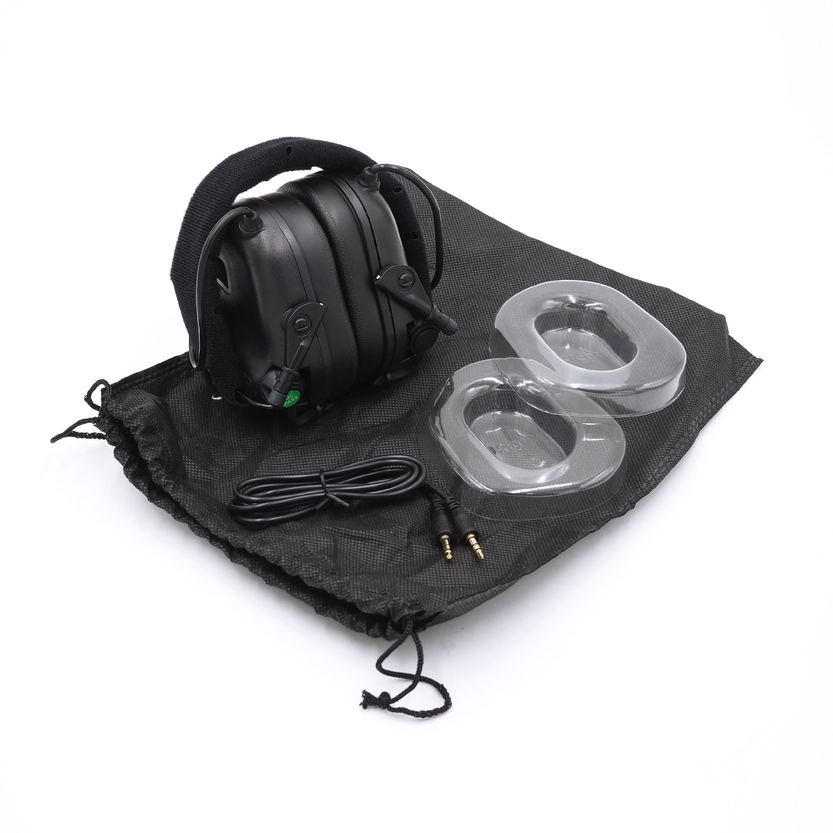 New. ครอบหูฟัง Earmor M31 MOD4 ( Earmor M31 Tactical Headset ) 🔱 ออกแบบมาเพื่อใช้ลดเสียงดังในสถานที่ต่างๆ เช่น สนามยิงปืน, โรงงานอุตสาหกรรม, เครื่องจักรหนัก, ลานบิน เป็นต้น 🔱 ช่วยตัดเสียงที่ดังเกิน 82 dB (NRR22 ) 🔱 ช่วยขยายเสียงที่