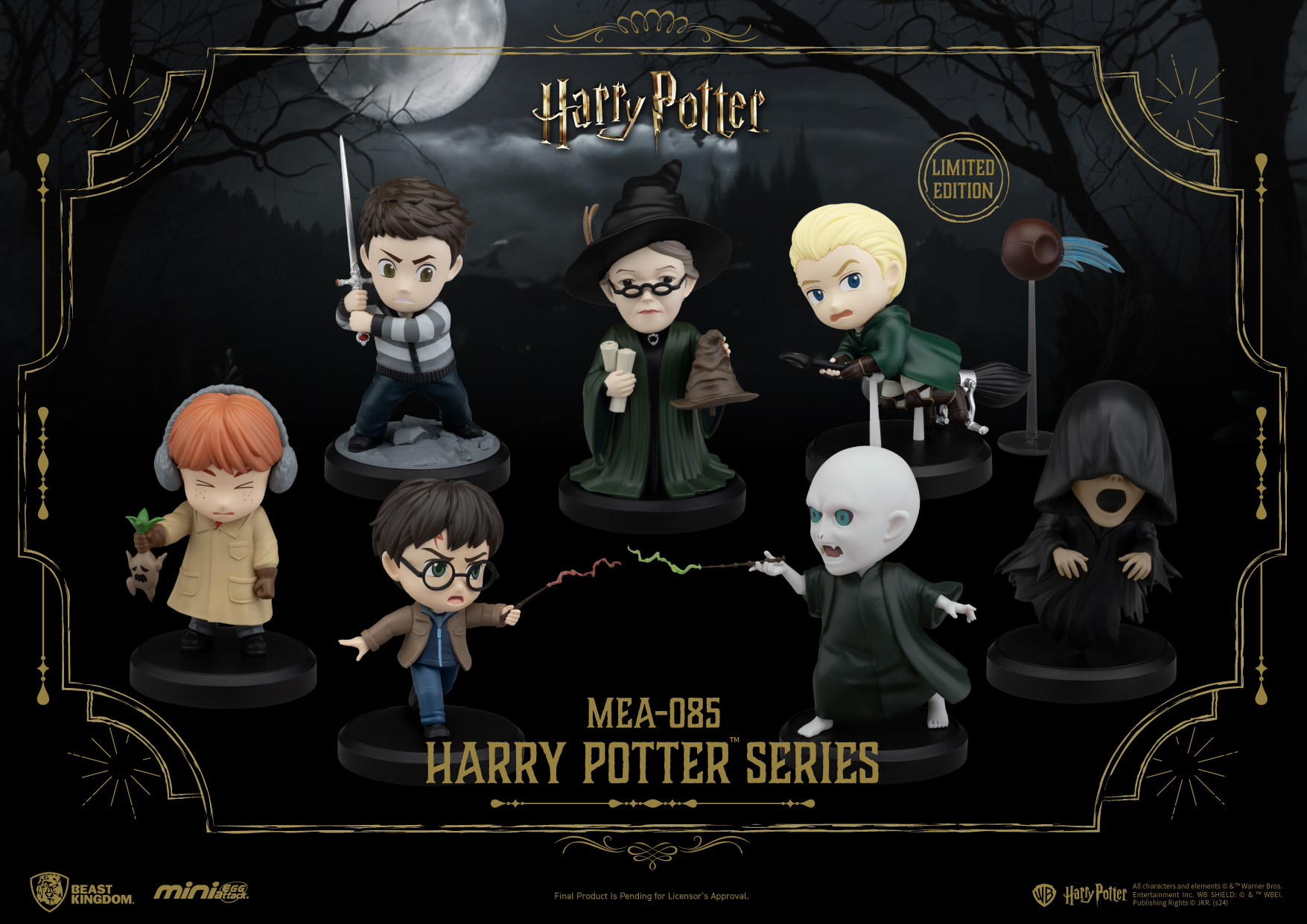 เปิดจอง : Harry Potter series Blind box set (Set of 6)