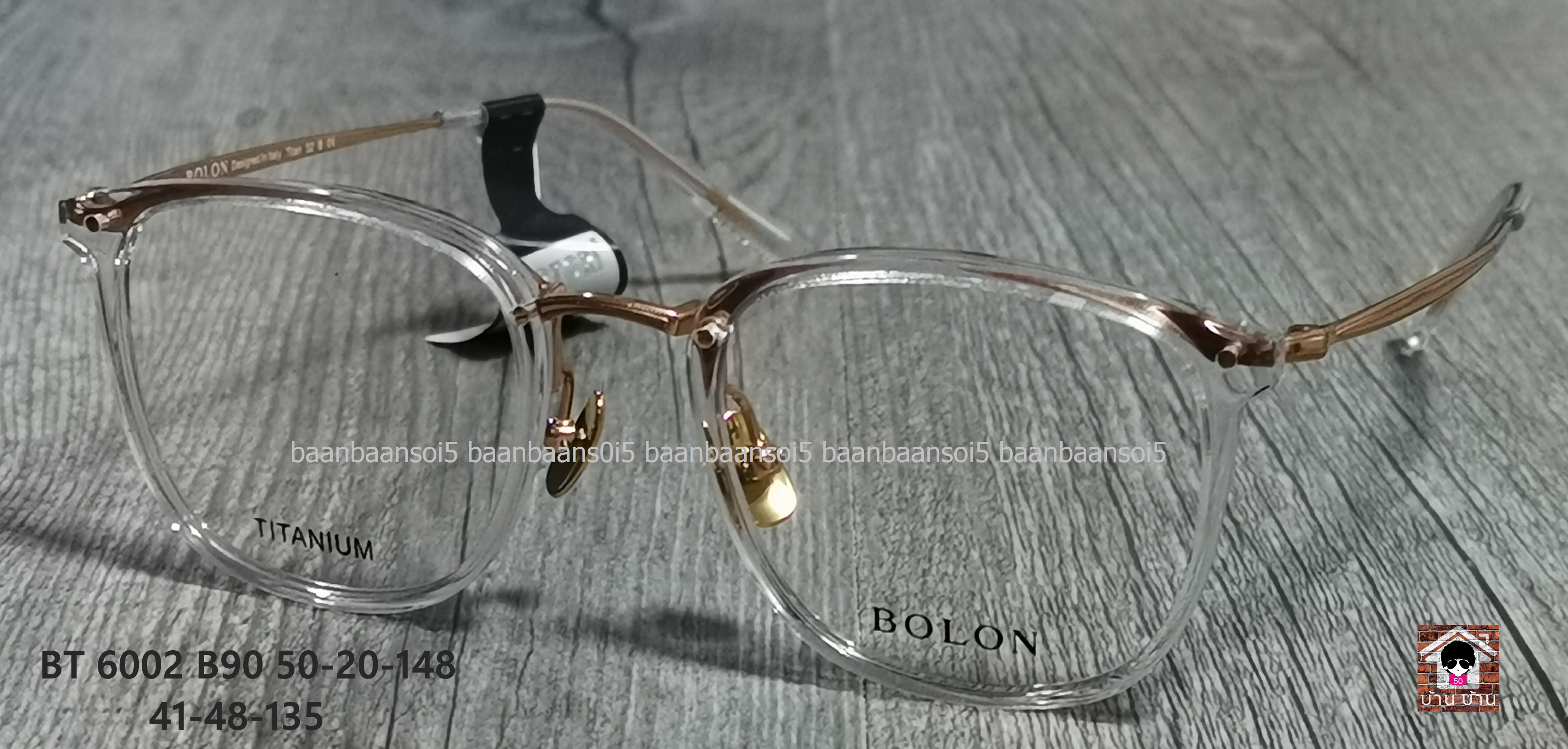 BOLON BT6002 B90 (Zion) กรอบแว่นตาพร้อมเลนส์ HOYA ราคา 4,690 บาท