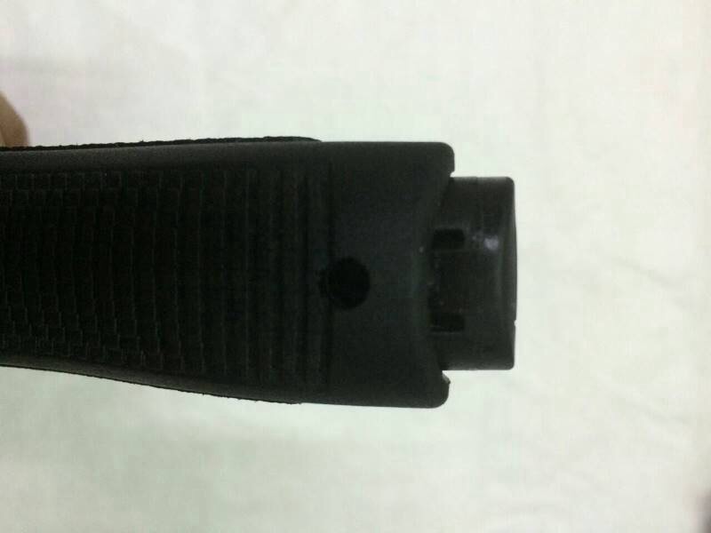 New.ฝาปิดตูดแม็ก Glock17-G18G -G19-G26 ใส่กับปืนจริงได้ครับ ราคาพิเศษ