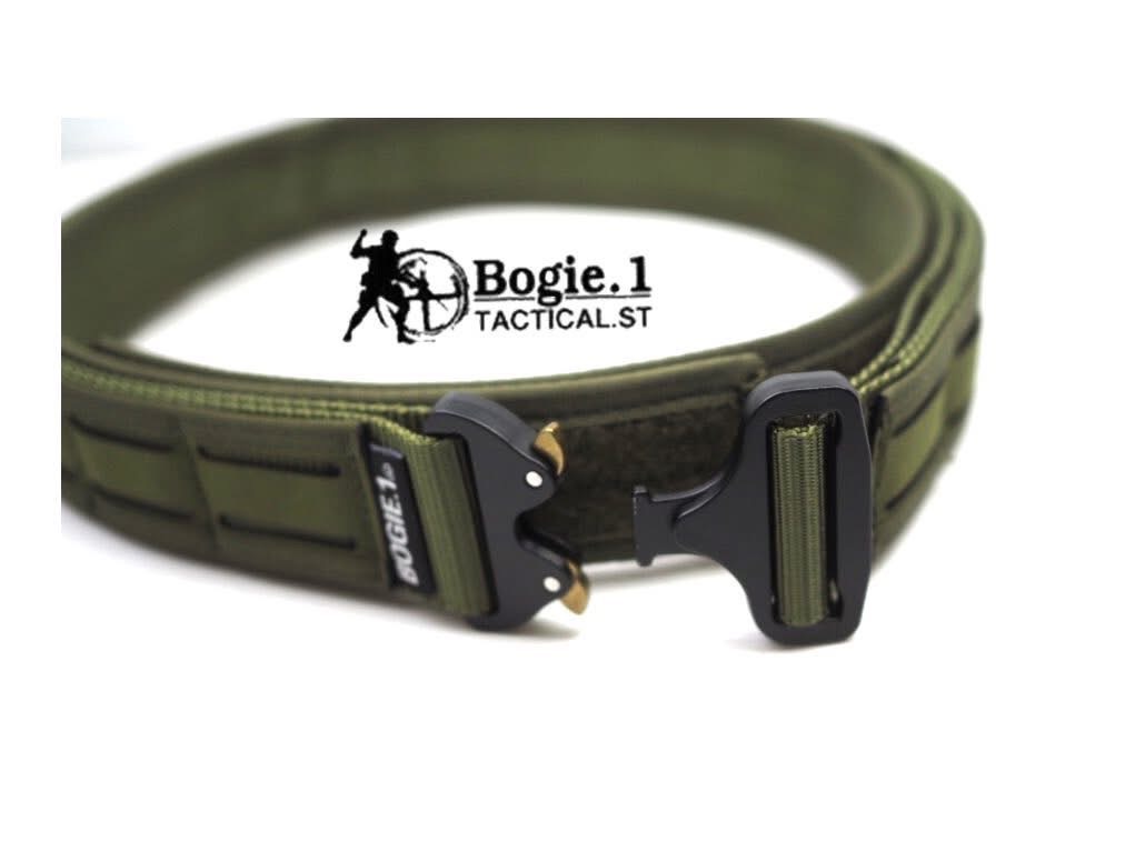 New.Tactical Belt BOGIE.1cobra: PD25 (Velcro-รอบเส้น) เข็มขัดทางยุทธวิธี แบบ 2 ชั้น แบรนด์ BOGIE.1cobra: PD25 ( 1.5”) เข็มขัดยุทธวิธี แข็งแรงเป็นพิเศษ ใช้หัวเข็มขัดแบบ cobra ของแท้ เป็นที่นิยมใช้ในเข็มขัดทางยุทธวิธีชั้นนำทั่วโลก สามารถทนแรงกระชาก การงัด ก