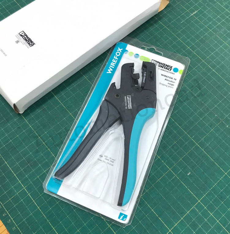 เครื่องมือปอก สำหรับสายเคเบิล สายไฟ (ยี่ห้อ PHOENIX CONTACT) 18 มม. ความสามารถในการตัดสูงสุด 10 มม