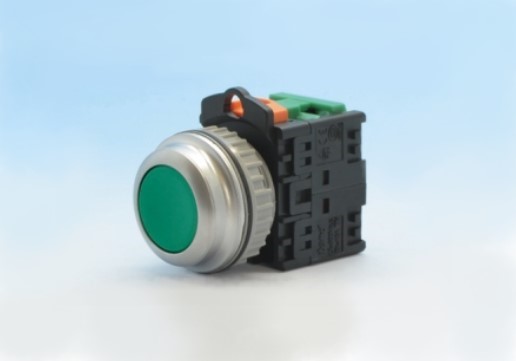 ปุ่มกด Push Button Switch 1NO TEND สวิตซ์กดหัวเรียบ รู 30 mm