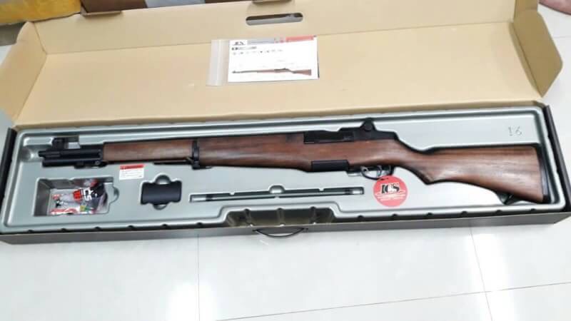 New.ปืนยาว ไฟฟ้าทรง สไนเปอร์ ไม้แท้ ICS - M1 ราคาพิเศษ