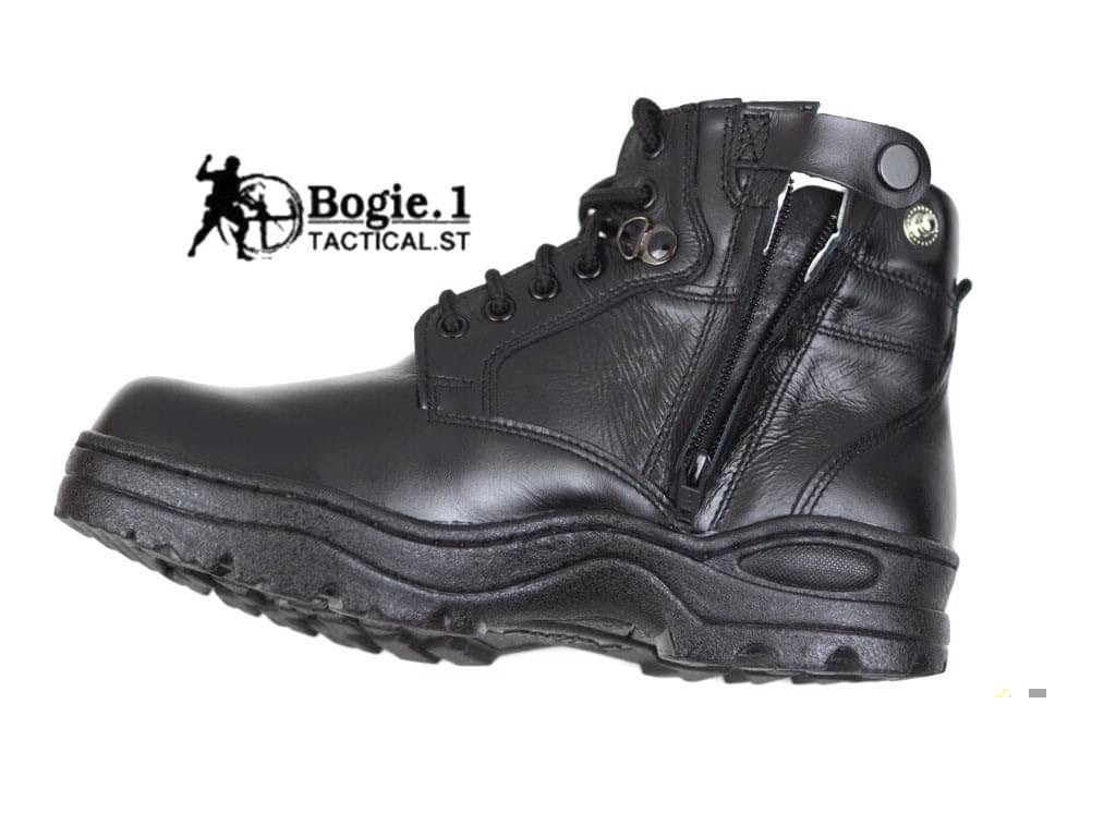 New.Bogie1 รองเท้าหุ้มข้อสั้นสีดำ รุ่น POLICE SHOES (PS) รุ่นมีซิปข้าง รองเท้าหุ้มข้อสั้นสีดำ รุ่น POLICE SHOES (PS) รุ่นมีซิปข้าง -รองเท้าสำหรับใส่ชุดเครื่องแบบตำรวจ(รุ่นใหม่) -มีซิปข้าง เพิ่มความสะดวกในการใส่-ถอด -รองเท้าพื้นยางกันลื่นมีความยืดหยุ่นสูง
