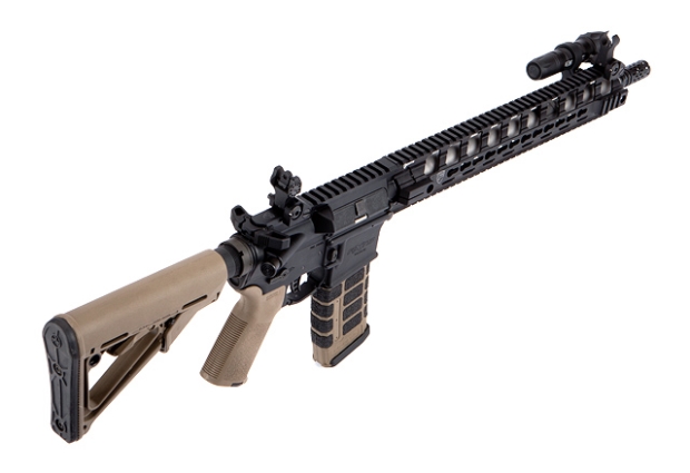 New.ชุดหน้า Fortis REV Cmmg.22 12นิ้ว - งาน CNC น้ำหนักเบาเพียง 25กรัม - ใช้ติดตั้งกับแกน Delta Ring ได้เลย (ดูตามรูป) - มีช่องสำหรับอุปกรณ์ Keymod - มีราง20mm มาตรฐาน - มีช่องหูกวิน 4 ช่อง - มีสีดำ/ทราย ราคาพิเศษ