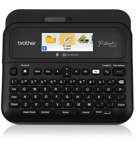 เครื่องพิมพ์ฉลาก D610BT BROTHER ประกันศูนย์1ปี ของแท้ LABEL PRINTER สำหรับใช้ในสำนักงาน
