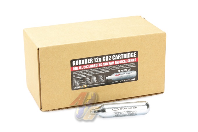 Guarder 12g CO2 Cartridge (50 Pieces Set)