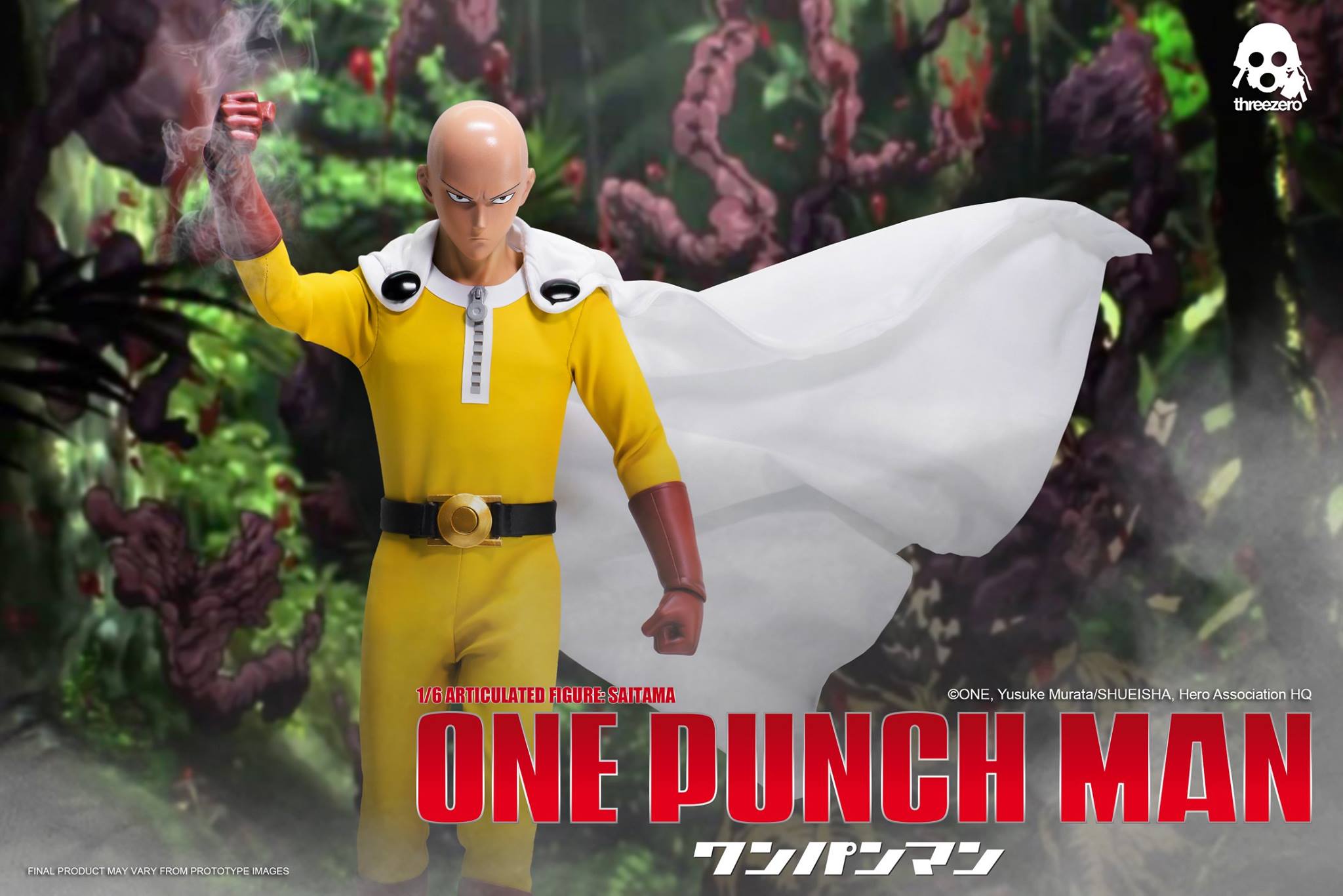 เปิดจอง threeZero x ONE-PUNCH MAN