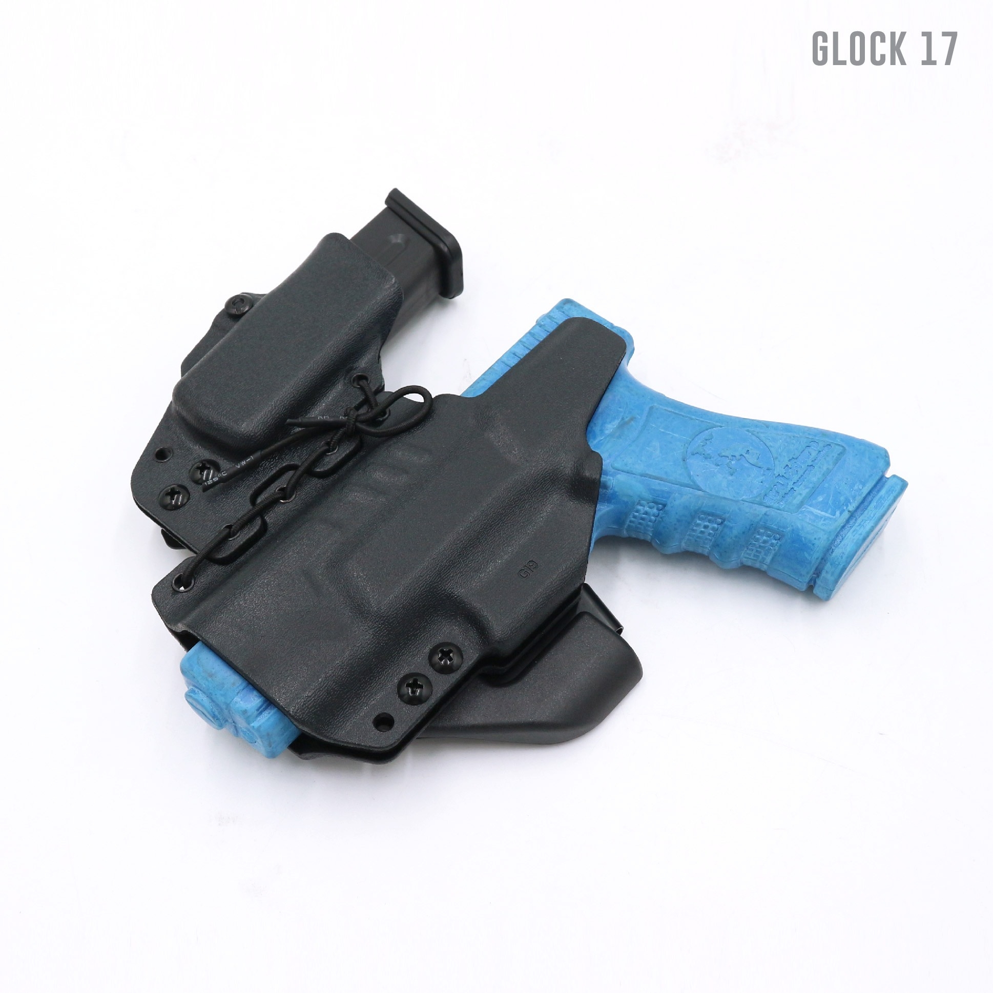 New. ซองพกใน K-Master รุ่น G19/G17 ( Gen 1-5 ) ( Cytac G19/G17 Appendix Carry Holster ) #CY-IWBG19 🔥 ผลิตจากวัสดุ K-Master คุณภาพดี 🔥 พกซ่อนด้านหน้า แนบเนียน ( AIWB ) 🔥 ซองปรับโค้งงอได้ ตามสรีระผู้ใช้งาน 🔥 ซองแม็กกาซีนถอดแย