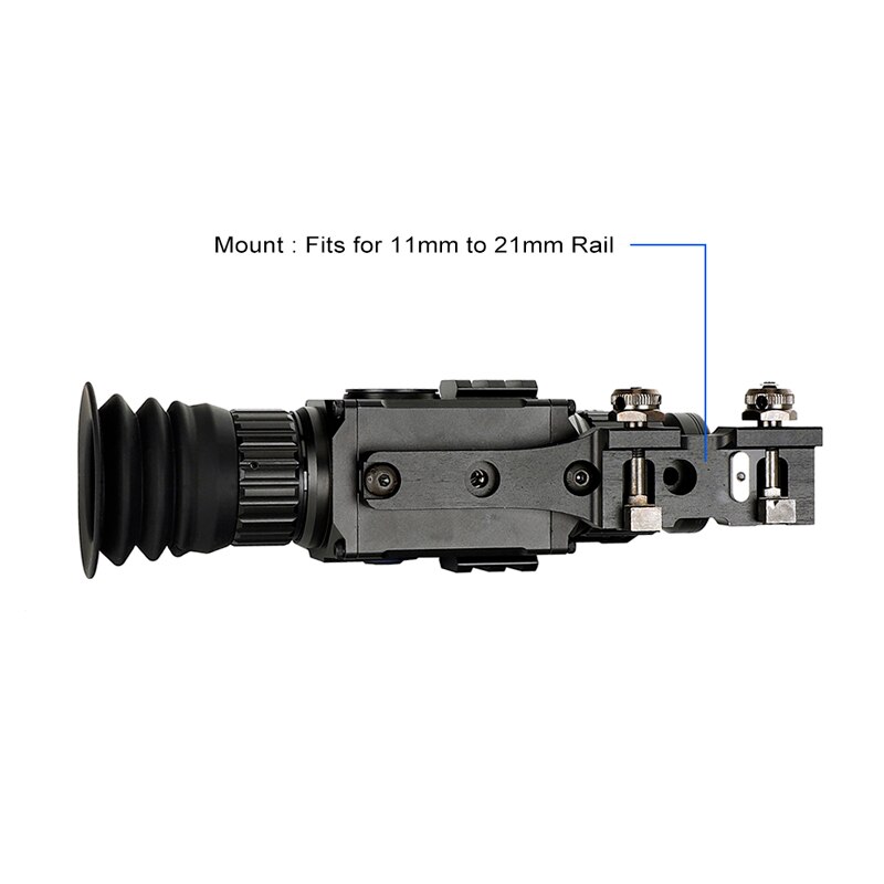 PARD NV008 อินฟราเรด Night Vision Scope WIFI APP 6.5-12X IR Night Vision Riflescope 5 W 850nm NV Monocular ปรับ Picatiny