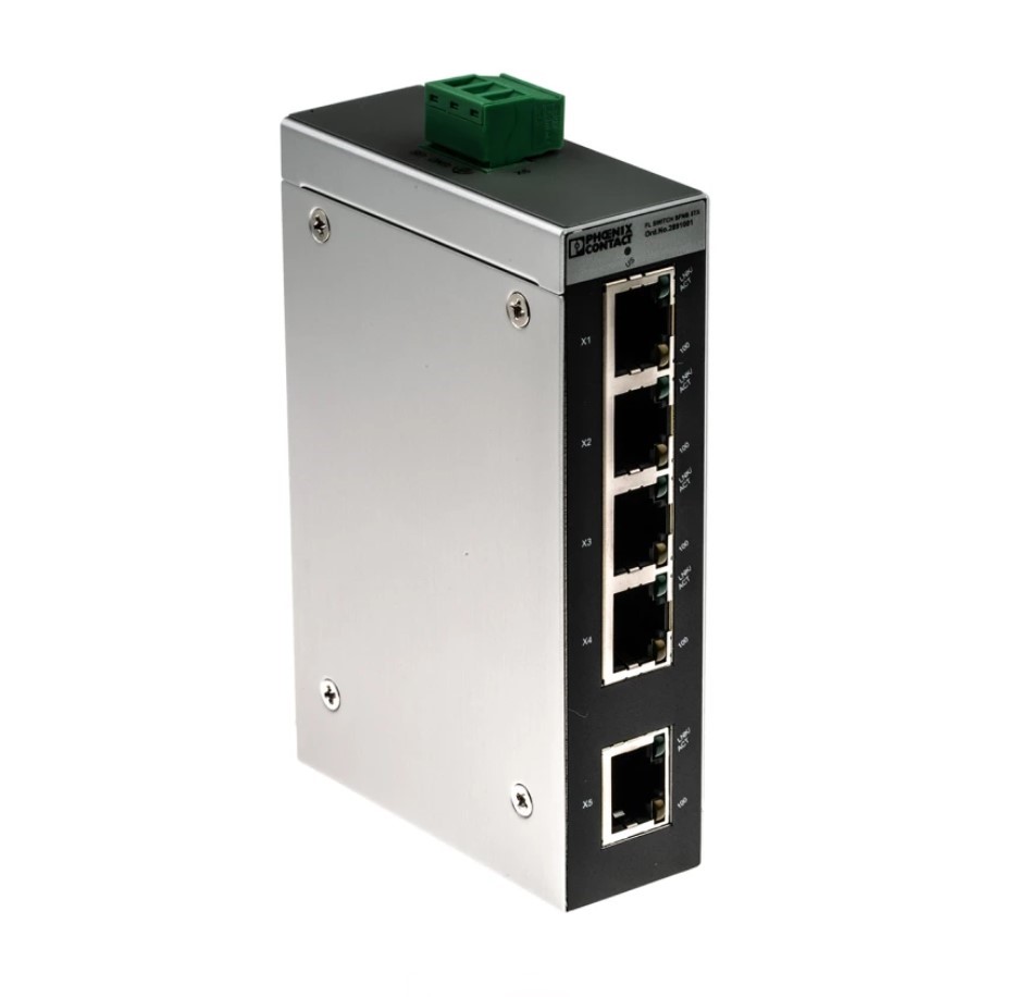 อีเธอร์เน็ต สวิตช์ Ethernet Switches PHOENIX CONTACT FL SWITCH SFNB 5TX - 2891001