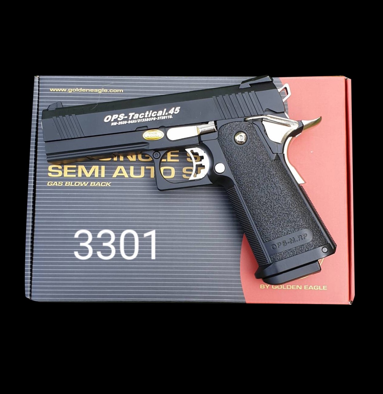 🔥ลูกค้าสามารถดูสินค้าทั้งหมดจาก แอด id Line:@bkkboy (ใส่ @ นำหน้าด้วยนะครับ) 🔥 New.Goden Eagle 1911-hicapa ราคาเดียว 2,600 ✅ จำหน่ายอุปกรณ์ยุทธวิธีทุกชนิด จัดส่งทั่วประเทศ EMS / เคอรี่ / ขนส่งเอกชน ✅โทร 080-5946344 (คุณบอย) &