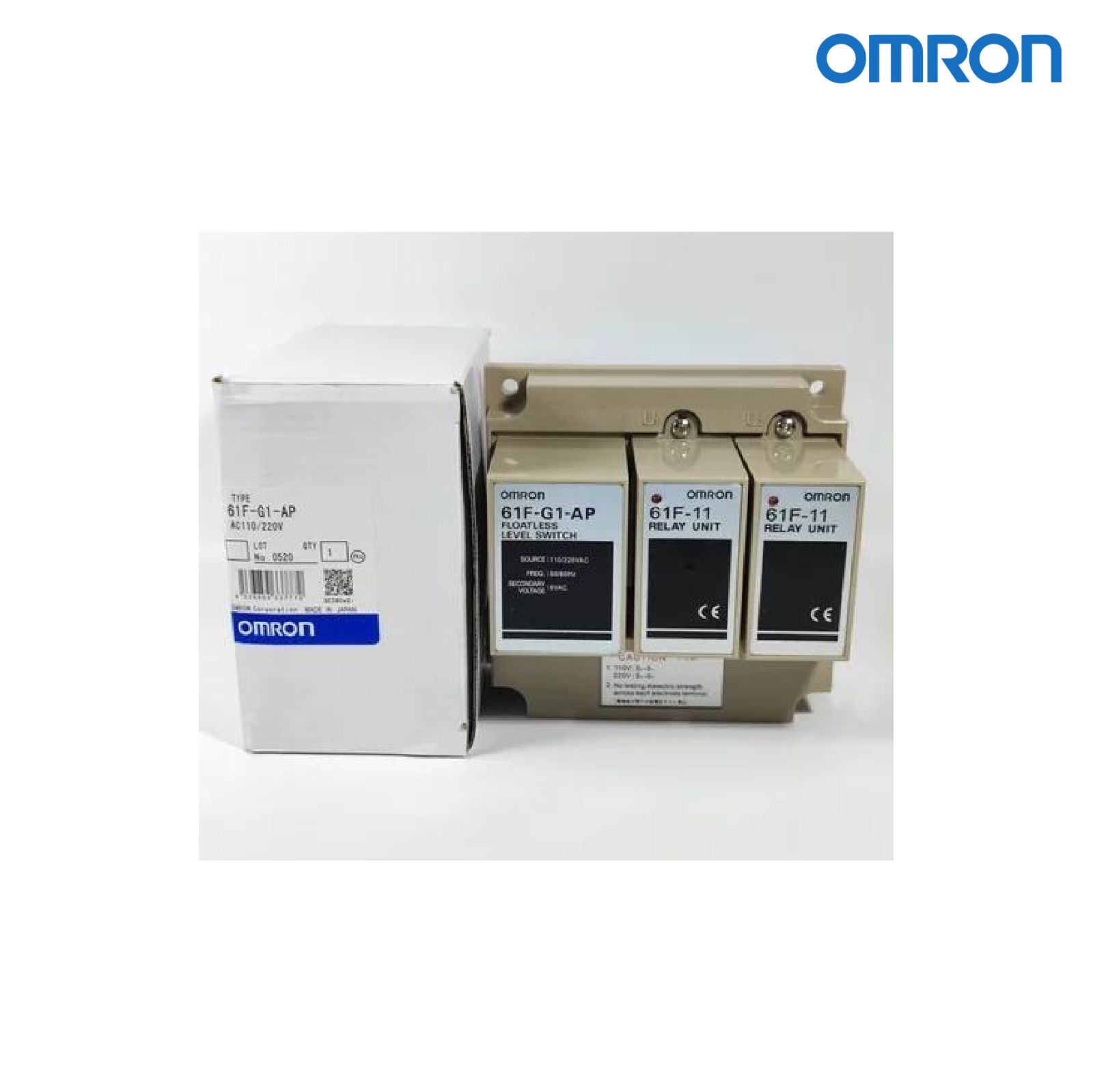 โฟลทเลส OMRON 61F-G1-AP 220VAC อุปกรณ์ควบคุมระดับน้ำ Floatless level switch