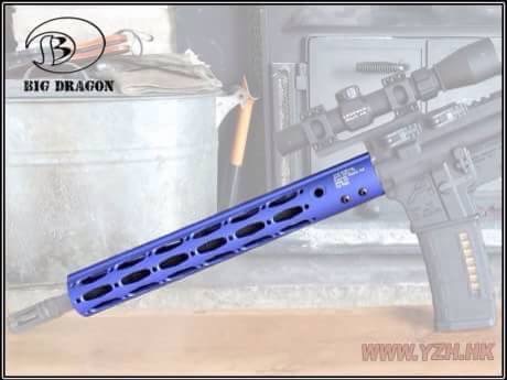New.รางเสริม ชุดหน้า ALG DERENSE EMRVI V1 M-LOK 10" / 13" สีดำ สีทราย สีม่วง
