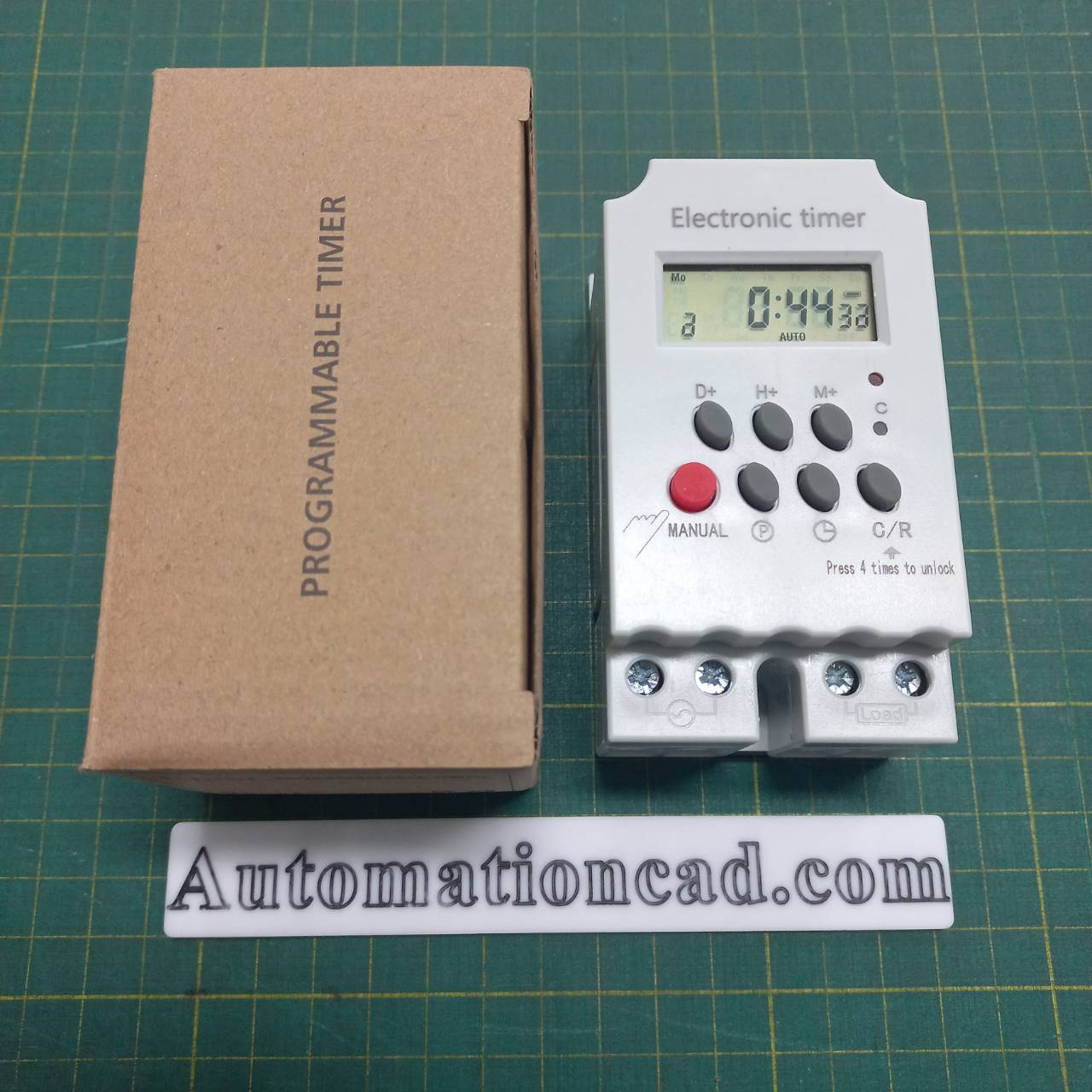 ไทม์เมอร์ KG316T-II 220VAC นาฬิกาตั้งเวลารายสัปดาห์ 16 โปรแกรม ไฟ 220VAC Timer Switch แบตเตอรี่ในตัว ทามเมอร์ KG316T