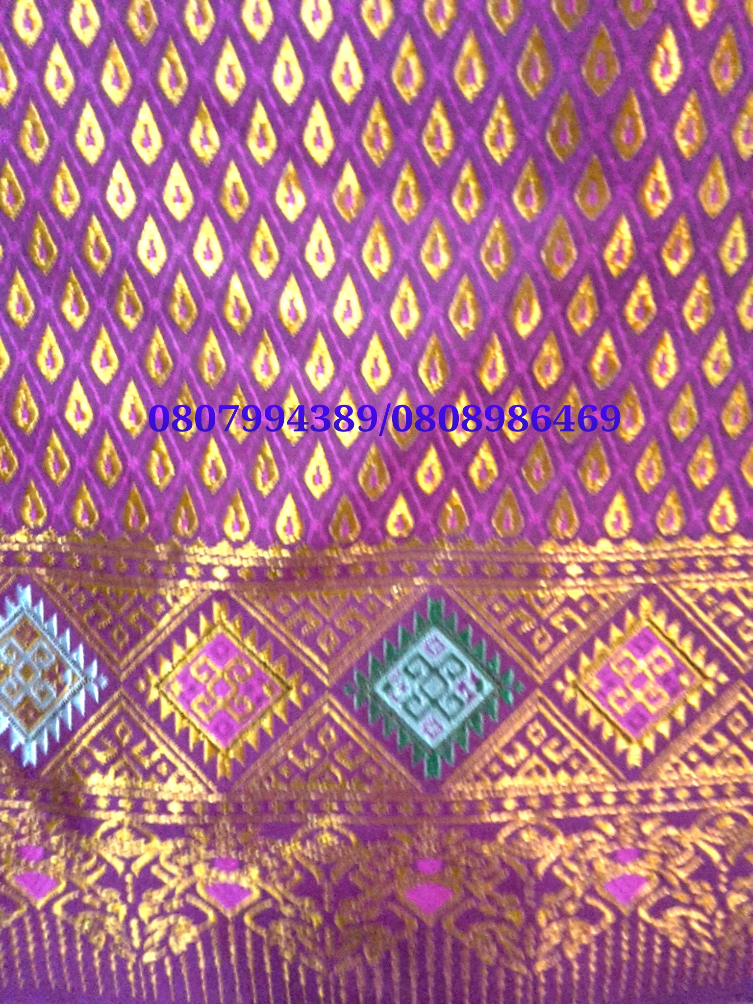 ผ้าซิ่นสำเร็จรูปผ้าซิ่นลาวแบบป้ายเลื่อนตะขอ ผ้าถุงสำเร็จรูป ผ้าซิ่นตีนจกไหมลาวสีชมพูเมทอลลิค