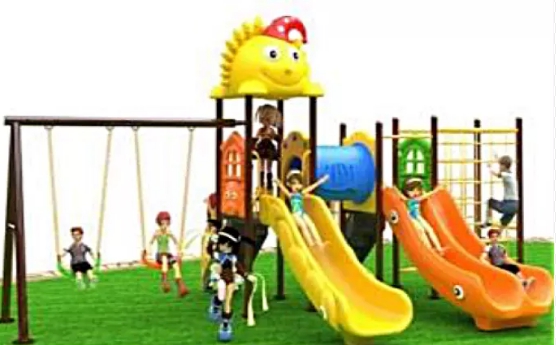 เครื่องเล่นสนาม ชุดปีนป่ายชิงช้าสไลด์