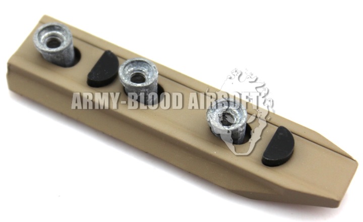 KAC URX 4 5-slot Rail Panel Keymod Five Slot Rail (BK)prev next