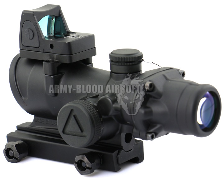 New.Trijicon TA02 ACOG 4x32 Red Illuminated Scope W/ RM06 RMR Sight Adjustablenext ราคาพิเศษ
