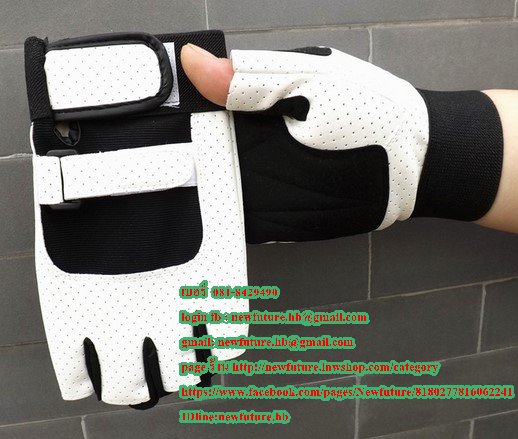 G-030ถุงมือฟิตเนส fitness Glove ถุงมือกีฬา ถุงมือยกเวท ยกน้ำหนัก เพาะกาย เล่นกล้าม กีฬา จักรยาน